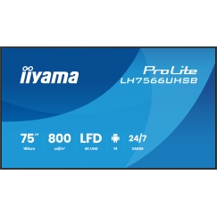 iiyama LH7566UHSB-B1AG Signage Display