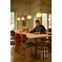 Frandsen Ball Glass Pendant light, 18 cm, sand grey Frandsen Ball Glass Pendant light, 18 cm, sand grey