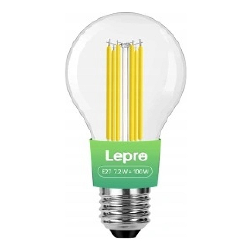 LEPRO 100094-WW-EU E27 Filament LED Bulb, 7.2W (100W), 1521 lm, 2700K, Class A – 2