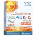 Olimp Gold-Vit D3 2000 + K2 ravintolis 60 kapselia Olimp Gold-Vit D3 2000 + K2 ravintolis 60 kapselia