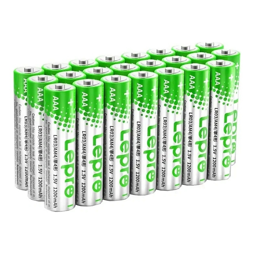 LEPRO 130001-24 AAA R3 alkaliparistot, 24 kappaletta