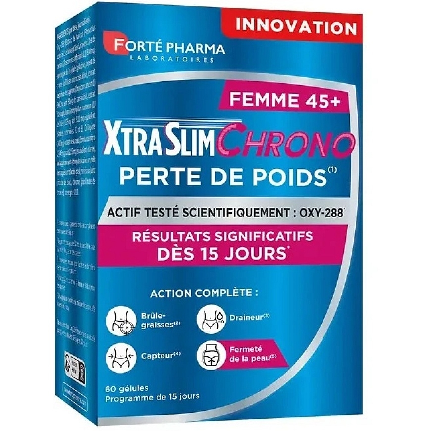 Forte Pharma Forte Xtraslim Chrono Woman 45+ 60 kapslit