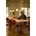 Frandsen Ball Glass ripplamp, 18 cm, opaalvalge Frandsen Ball Glass ripplamp, 18 cm, opaalvalge