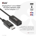 CLUB3D CAC-1088 videokaabliadapter 0,21 m DisplayPort HDMI Must