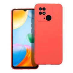 Чехол Riff Silikona для Xiaomi Redmi 10C Персиковый