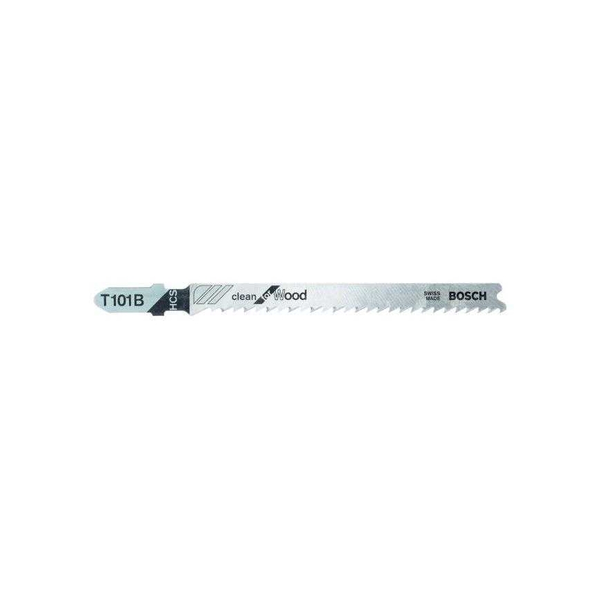 Bosch JIG SAW BLADE T 101 B 3 gab. koks