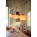 Frandsen Ball klaasist ripplamp, 18 cm, kaputsiin