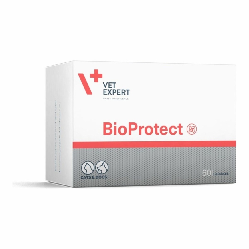 VETEXPERT Bioprotect - ravintolisät koirille ja kissoille - 60 tablettia
