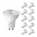 LEPRO 200082-DW-EU-10 GU10 LED lemputė, 3,6 W, 345 lm, 6500K, 38°, energijos klasė E, 10 vnt.