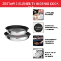 2 tk pannide komplekt TEFAL Ingenio Cook Eat L8813S75 2 tk pannide komplekt TEFAL Ingenio Cook Eat L8813S75