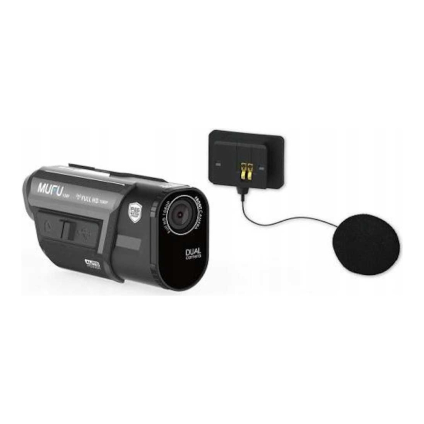 MUFU V30P videokamera / moottoripyöräkamera (edessä+takana) Full HD – 5