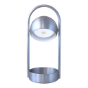 Frandsen Ball Portable Table Lamp, Brushed Aluminum Frandsen Ball Portable Table Lamp, Brushed Aluminum