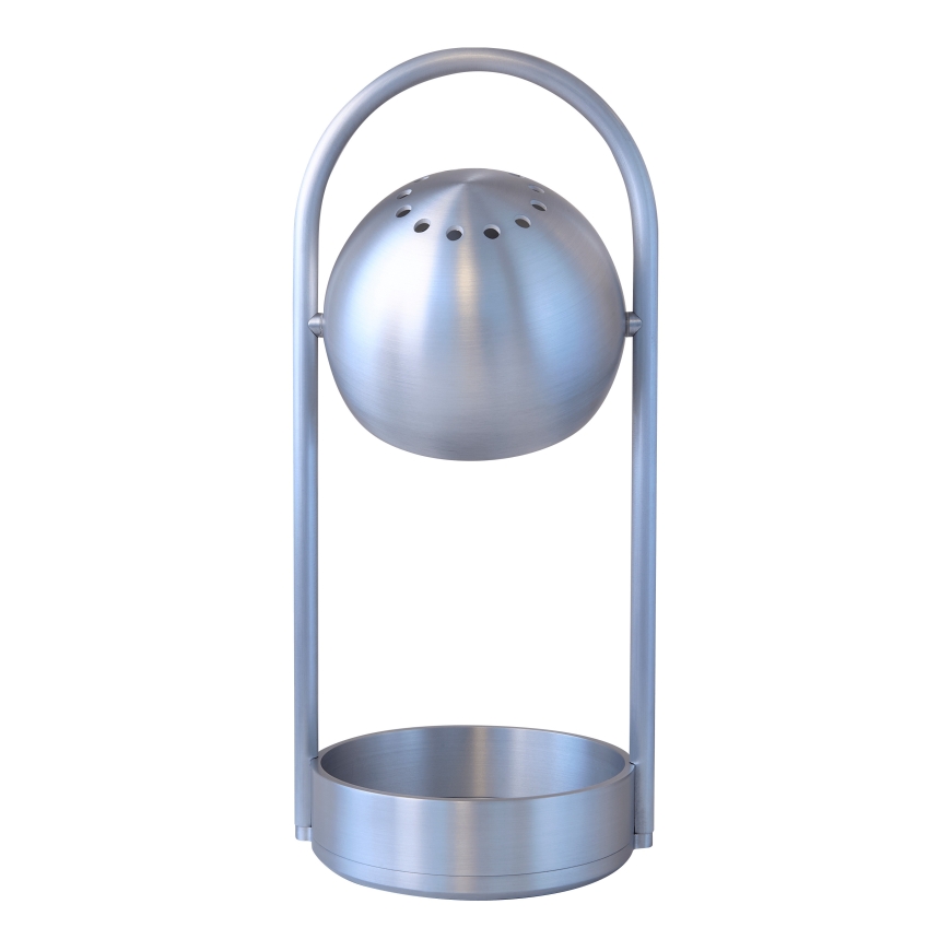 Frandsen Ball Portable Table Lamp, Brushed Aluminum – 3