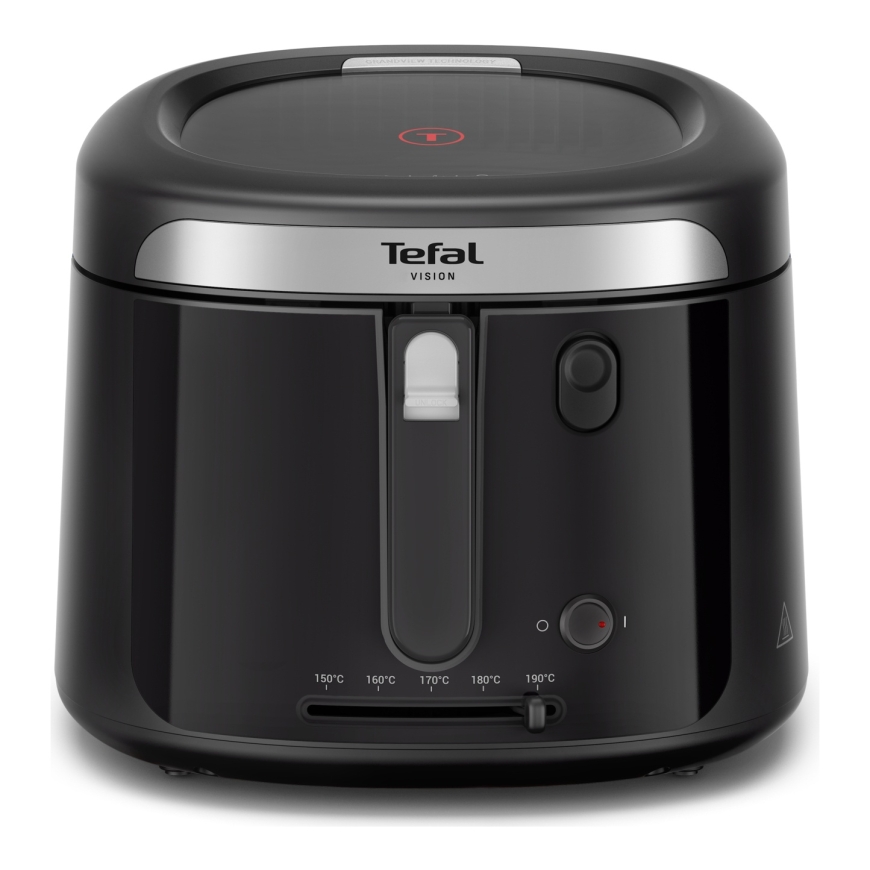 Tefal Vision FF2528E0 taukvāres katls Viens 2,1 L Atsevišķs 1900 W Dziļš taukvāris Melns – 2
