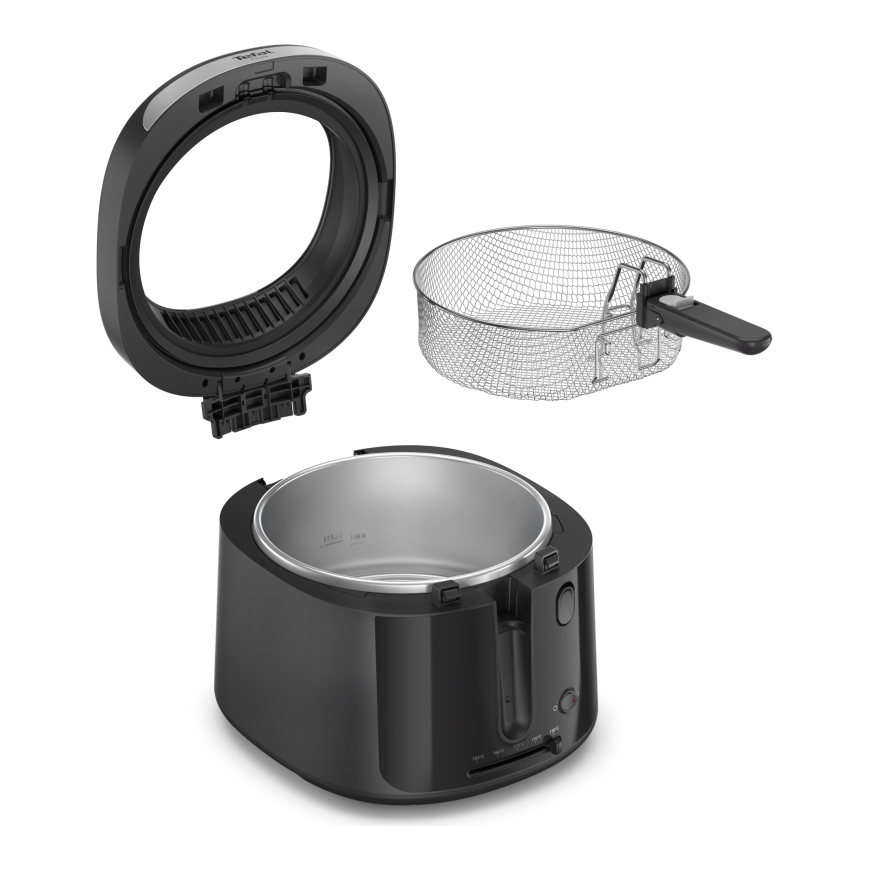 Tefal Vision FF2528E0 fritüür Üksik 2,1 l Eraldiseisev 1900 W Must – 3