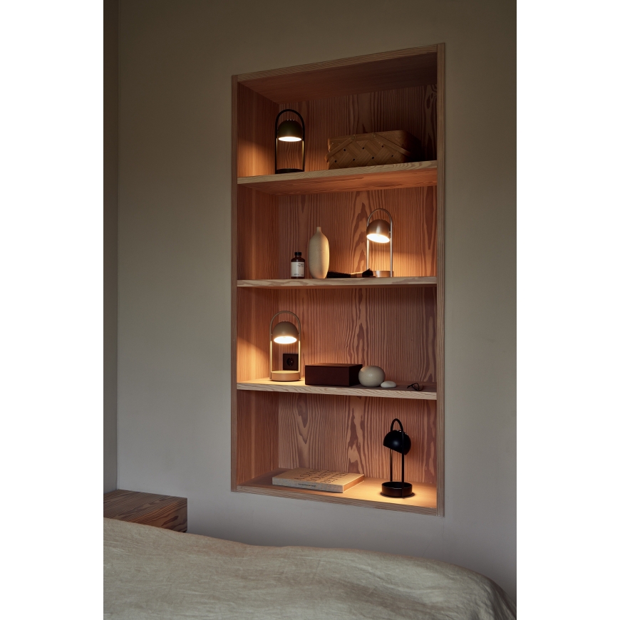 Frandsen Ball Portable Table Lamp, Black – 4