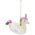 Edelman Christmas Tree Ornament Shaped Glass Unicorn Mica Edelman Christmas Tree Ornament Shaped Glass Unicorn Mica