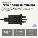 Motorola TurboPower 33W EU Универсальная Черный Кабель переменного тока Быстрая зарядка Для помещени Motorola TurboPower 33W EU Универсальная Черный Кабель переменного тока Быстрая зарядка Для помещени