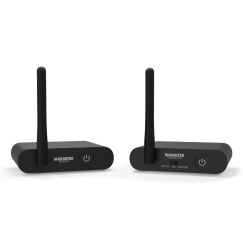 Marmitek Audio Anywhere 730 Audio/video raidītājs un uztvērējs Melns
