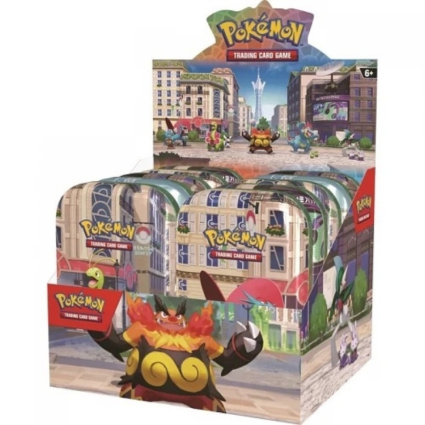 The Pokemon Company Collectible Cards - Pokémon TCG Lumiose City Mini Tin Display 10 Pcs