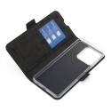 Wave knygų dėklas, Honor X5c Plus, juodas Wave knygų dėklas, Honor X5c Plus, juodas