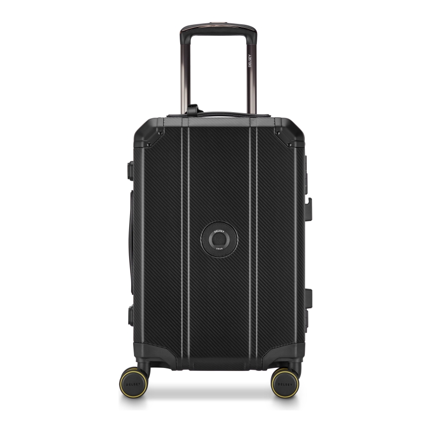 Delsey Alu'r 55 cm matkalaukku, musta – 2