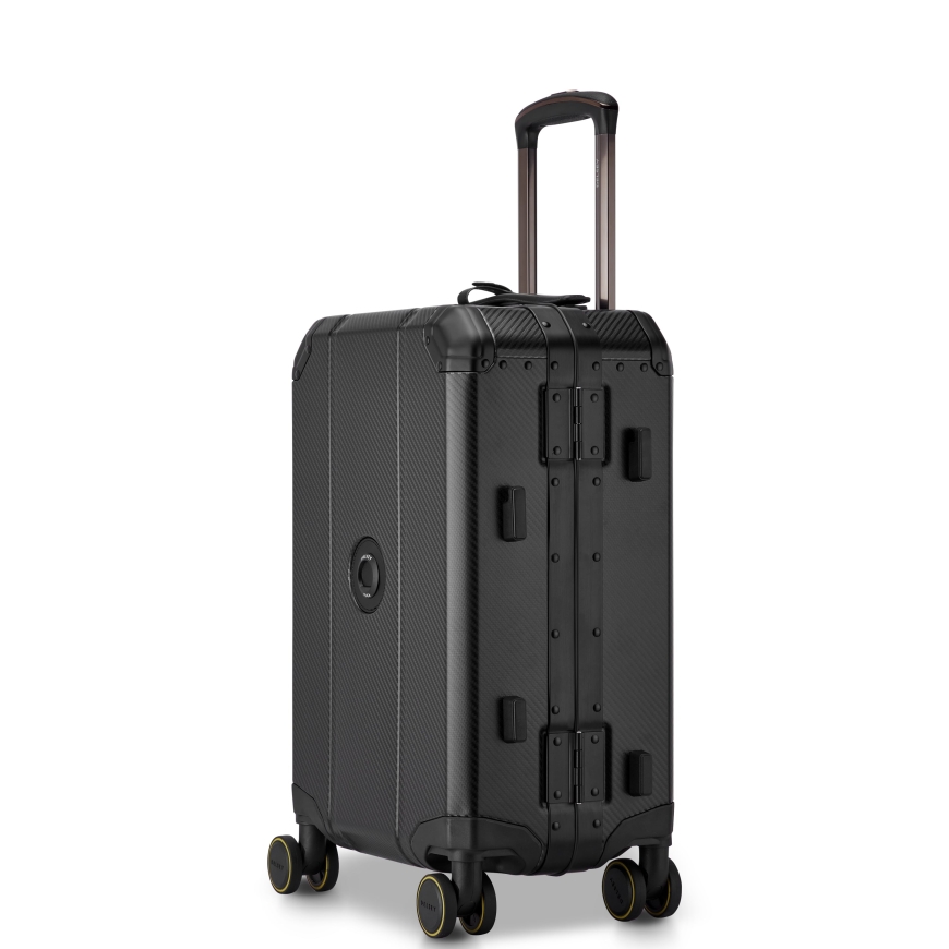 Delsey Alu'r 55 cm ceļojumu soma, melna – 3