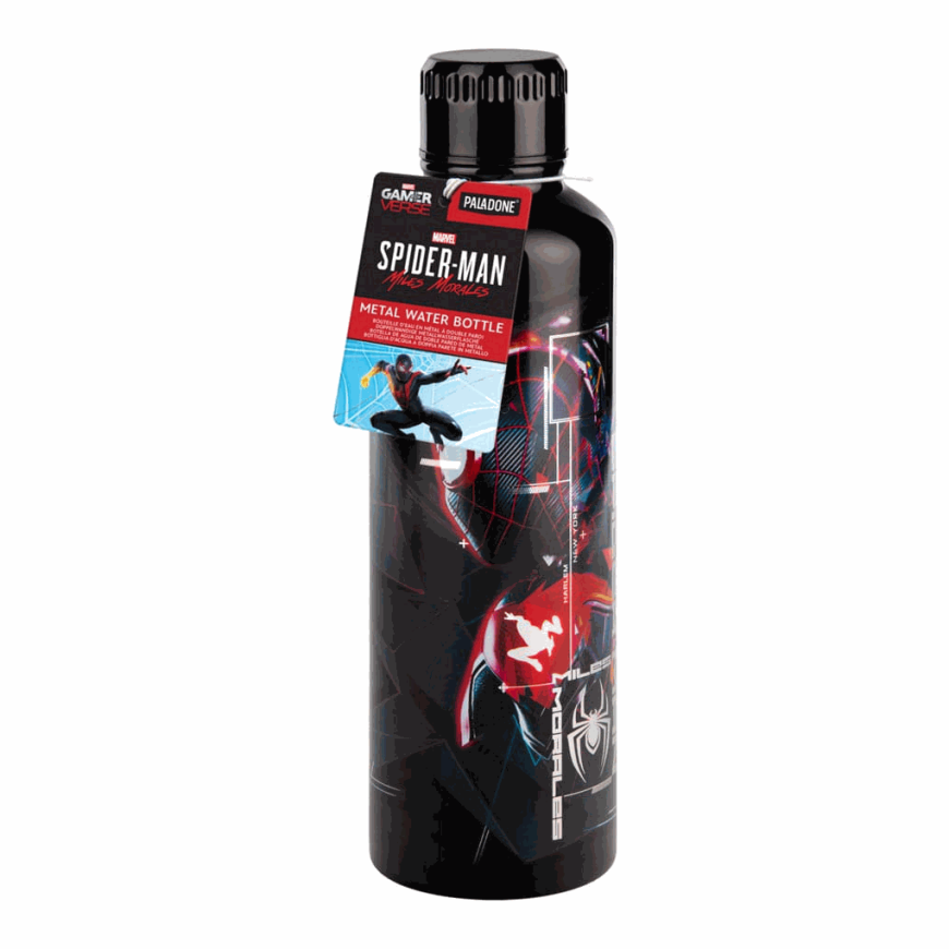 Paladone Miles Morales Metallivesipullo – 2