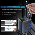 Riff M14 7in1 Multifunctional car charger Riff M14 7in1 Multifunctional car charger