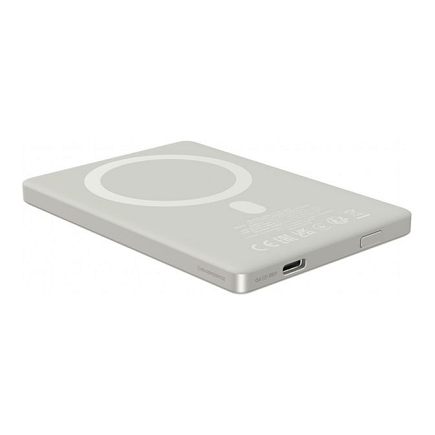 CANYON magnetinis power bank OnPower 500 PD20W 5000mAh Aliuminis Star Grey