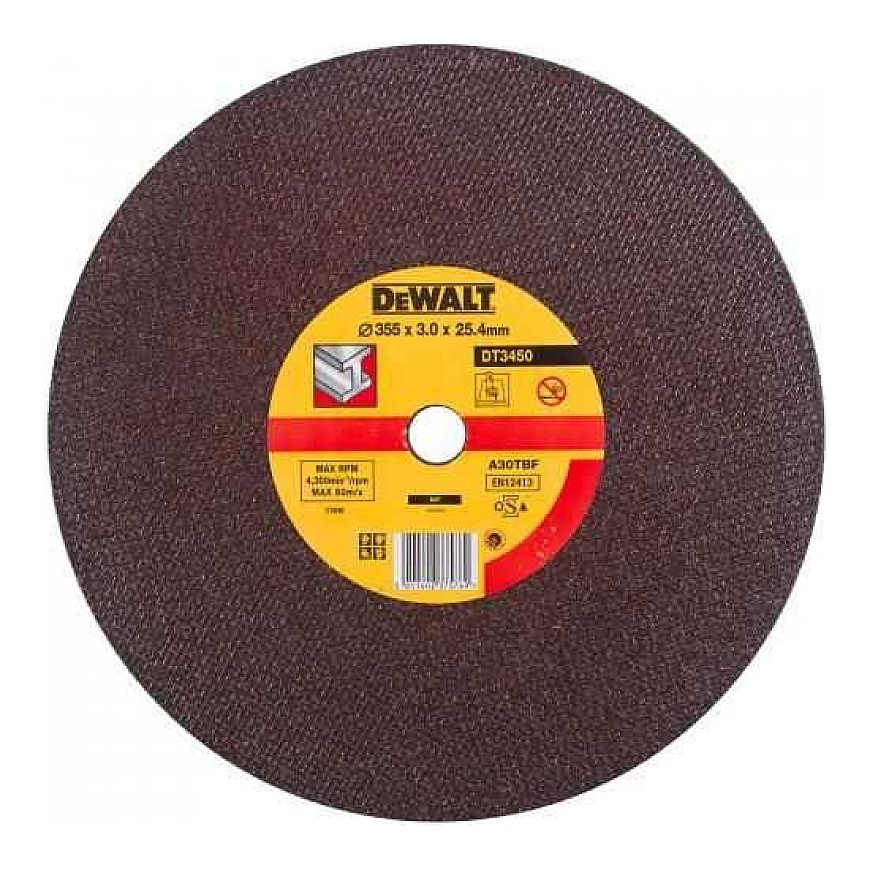 Dewalt Pjovimo diskas metalui 355xx25,4x3,0mm DT3450