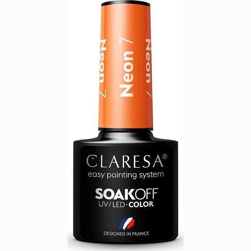 Claresa Claresa Claresa Soak Off UV/LED neono hibridinis lakas 7 5g