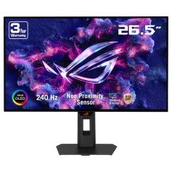 ASUS ROG Strix OLED XG27AQDMGR PC lamekuvar 67,3 cm (26.5") 2560 x 1440 pikslit Quad HD OLED-ekraan Must