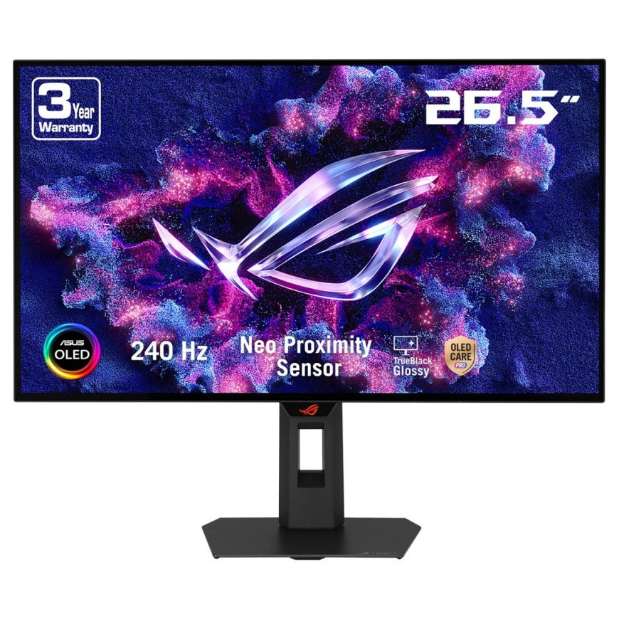 ASUS ROG Strix OLED XG27AQDMGR монитор для ПК 67,3 cm (26.5") 2560 x 1440 пикселей Quad HD Черный