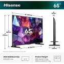 Hisense 65E7S PRO 165,1 cm (65") 4K Ultra HD Nutikas TV Wi-Fi Must Hisense 65E7S PRO 165,1 cm (65") 4K Ultra HD Nutikas TV Wi-Fi Must