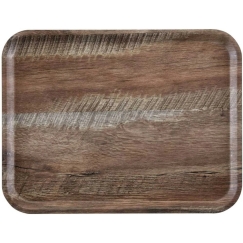CAMBRO Capri serving tray 37x53cm - dark oak