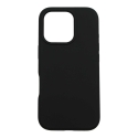Riff "Slim silicone back case for iPhone 16 Pro Max" Black