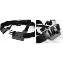 Xrec 3in1 Monopod / Head Strap / Chest Mount Kit for GoPro HERO 4/3+/