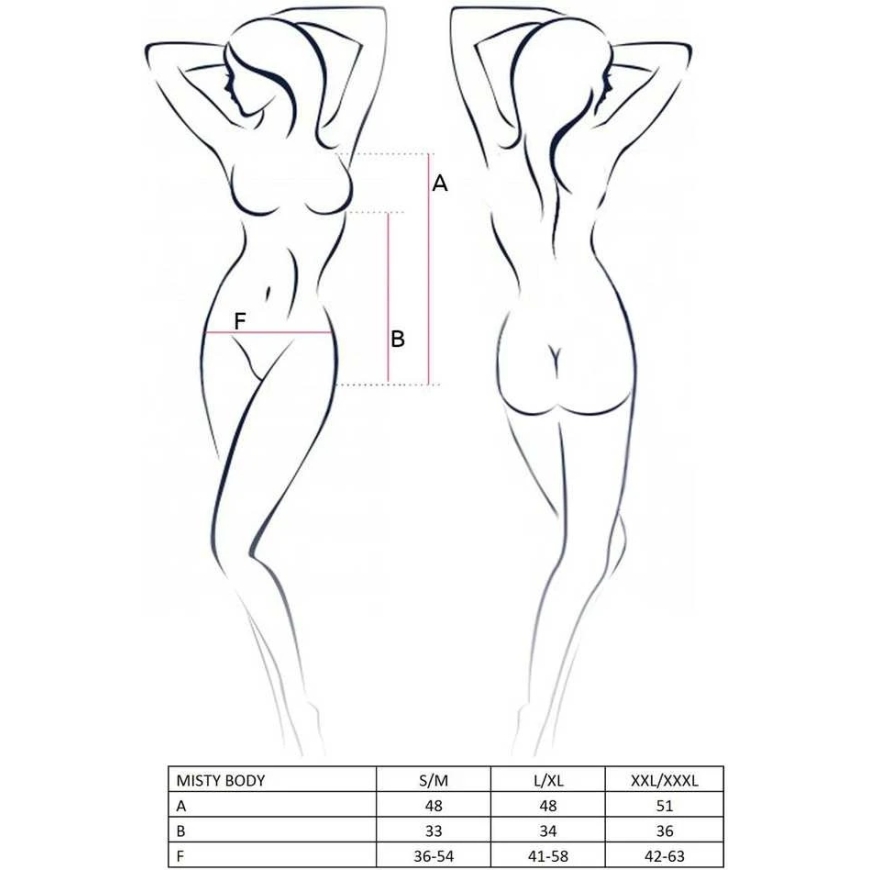 Apatiniai drabužiai-MIRELLA CORSET juodas XXL/XXXL - Casmir – 3