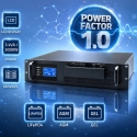 Qoltec Ühendamata toiteallikas UPS Pure Sine Wave RACK | 3kVA | 3000W | PF 1.0 | LCD | EPO | USB | Online | Ühildub LiFePO4 AGM Qoltec Ühendamata toiteallikas UPS Pure Sine Wave RACK | 3kVA | 3000W | PF 1.0 | LCD | EPO | USB | Online | Ühildub LiFePO4 AGM
