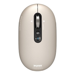 PORT CONNECT Mouse | PURE MAC | Wireless | Bluetooth | Beige