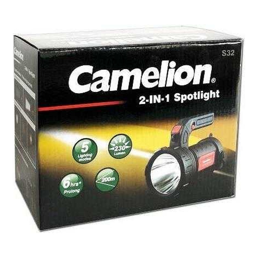 Camelion FLASHLIGHT 3W 230LM 3XAA