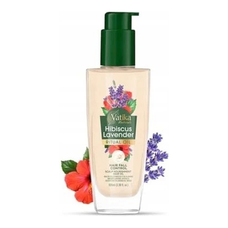 DABUR VATIKA Hibiscus Levandų stiprinamasis plaukų aliejus 100ml – 4
