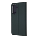 FoneKit BookCase protective case, Samsung Galaxy A37, dark green FoneKit BookCase protective case, Samsung Galaxy A37, dark green