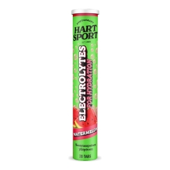Hart-Sport Electrolytes Effervescent Tablets Watermelon, 20 pcs