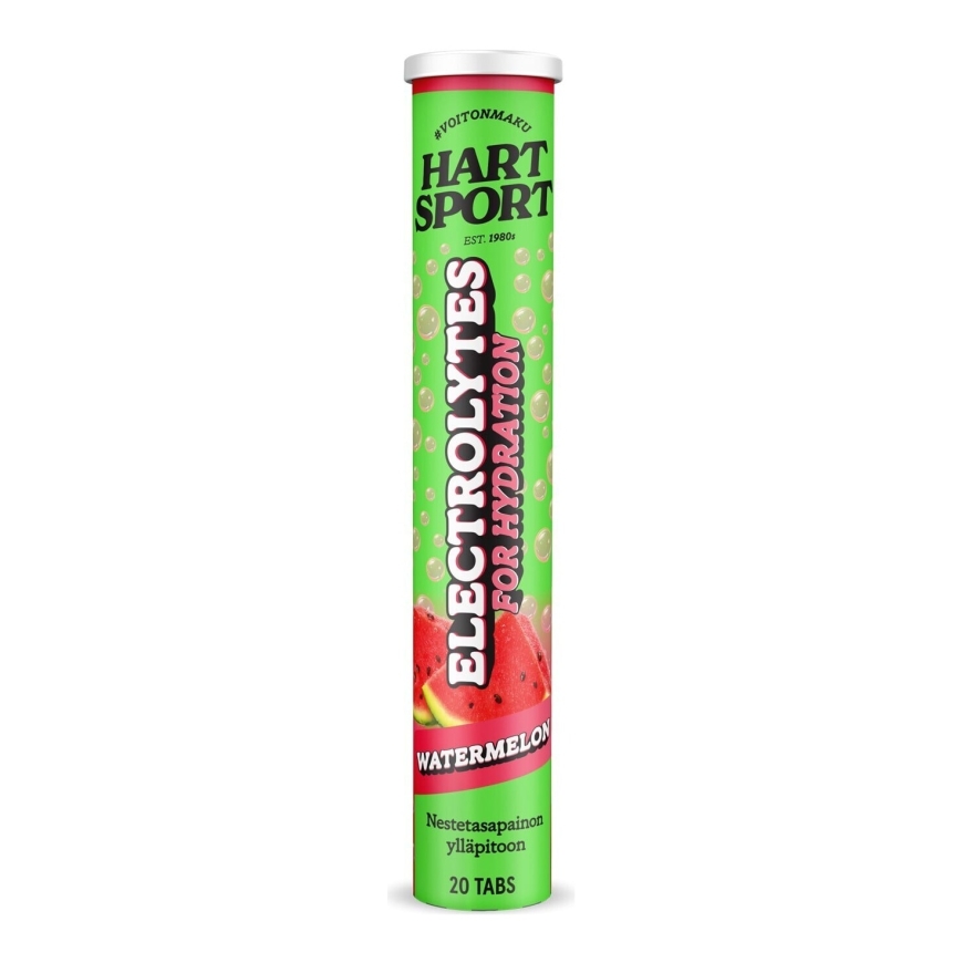 Hart-Sport Electrolytes Poretabletti Vesimeloni, 20 tbl