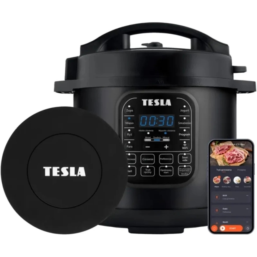 Daudzfunkcionāls elektriskais spiedpott TESLA EliteCook K70 Ultra – 2