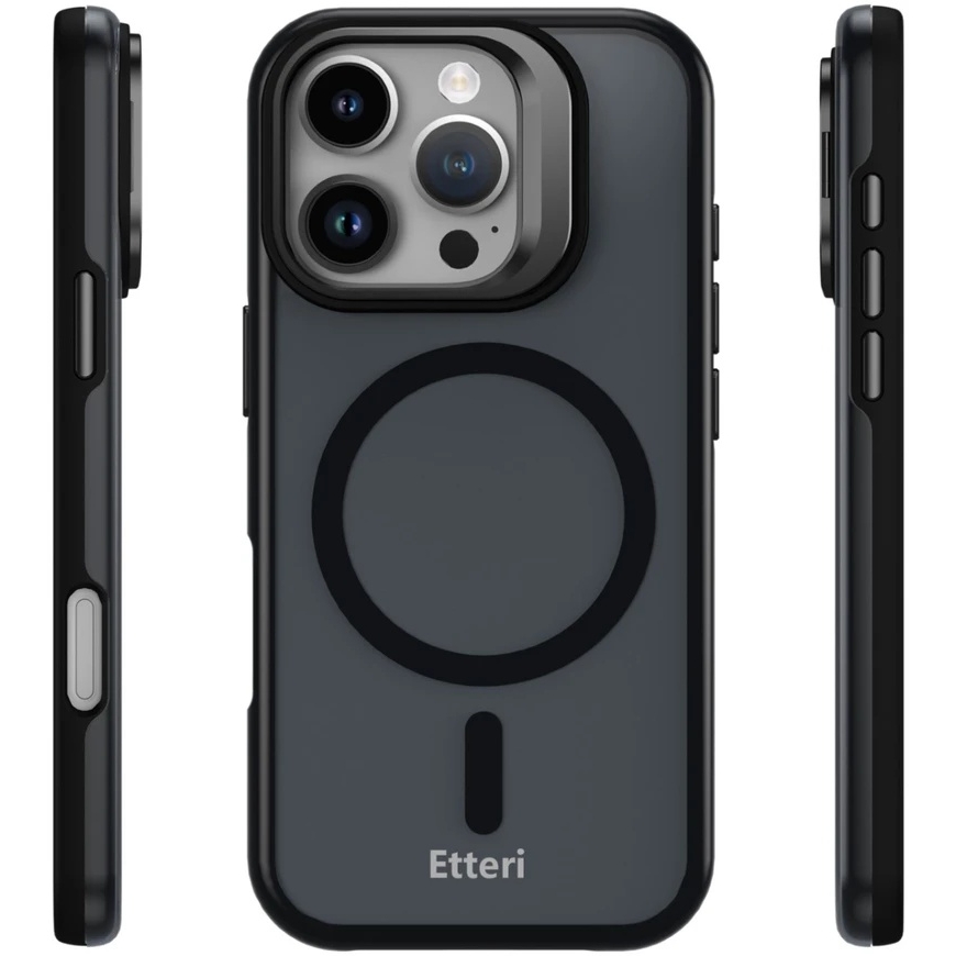 Etteri Morning Fog Case for iPhone 16 Pro Max 6.9" Black – 5