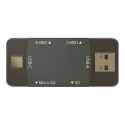 Memory Card Reader - Newell OTG 4-in-1 3.0 Hub USB-A, USB-C, 5 Gb/s Memory Card Reader - Newell OTG 4-in-1 3.0 Hub USB-A, USB-C, 5 Gb/s