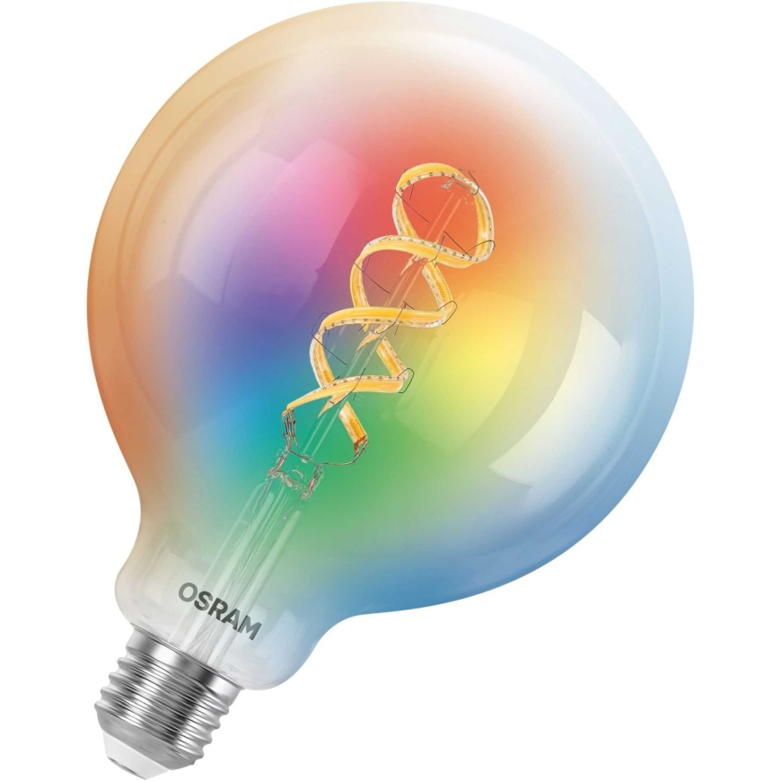 Osram SMART+ MATTER Filament Multicolor Klassikaline Globe 125 40 4.8W E27 – 2